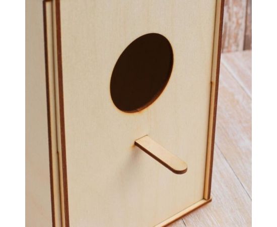 Скворечник Greengo 20x13.5x13.5 см, разобранный 4272891 – изображение 5