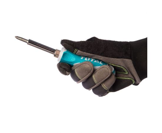 Отвертка комбинированная 6 в 1 TOTAL THT2506076 – изображение 5