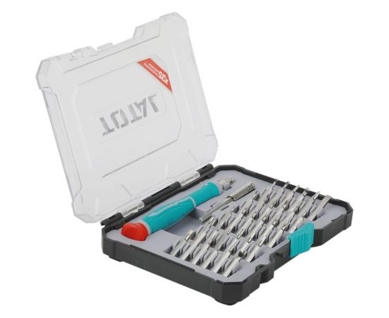 Отвертка с битами TOTAL для точных работ 32 шт TACSD30326 – изображение 5