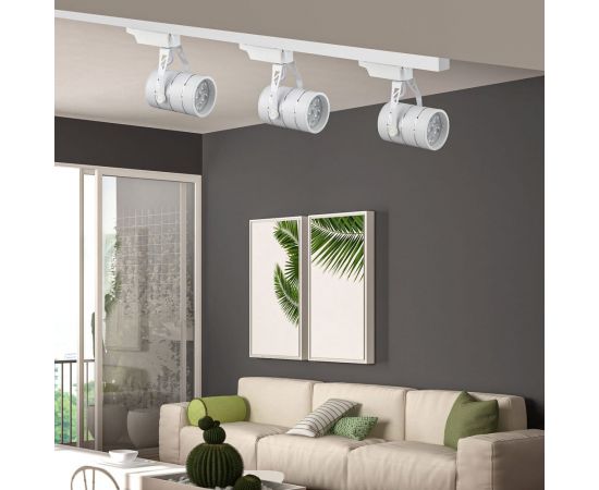 Трековый светильник ЭРА TR3 - 7 WH 7Вт белый SMD Б0032104 – изображение 6