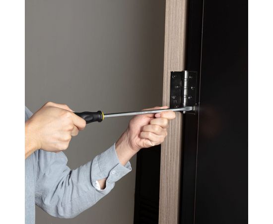 Ударная шлицевая отвертка DELI dl6270101 со сквозным хвостовиком, SL8x250 мм 104564 – изображение 6