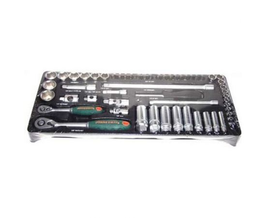 Набор торцевых головок 1/4" и 3/8"DR 57 предметов (ложемент) Jonnesway S04H3157ST (S04H3157SP) 
