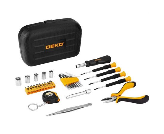 Набор инструментов для дома DEKO TZ32 в чемодане (32 предмета) 