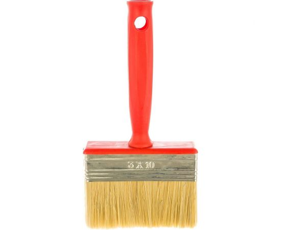 Макловица, 70%ПЭT / 30% натуральная щетина, нержавеющий обжим, красная пластиковая ручка, 100х30мм МASTER COLOR 30-0582 