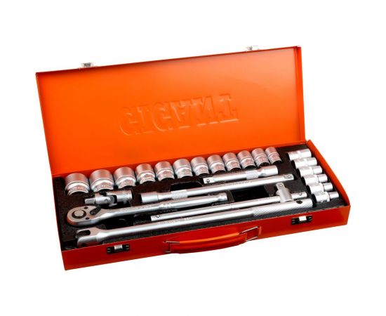 Автомобильный набор инструмента Gigant 1/2" 24 предмета GAS 24 