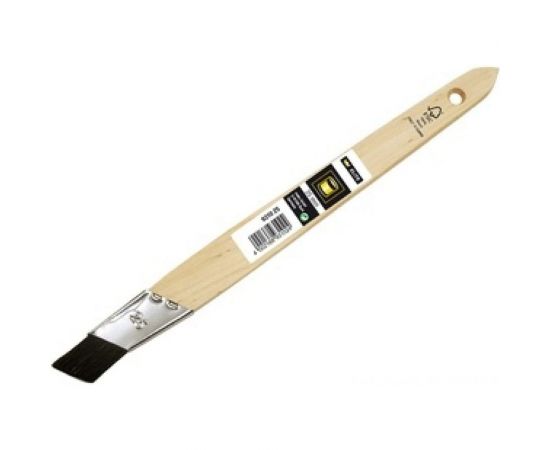 Штриховая кисть MAKO с наклоном щетины, элитная черная синтетическая щетина 931025 