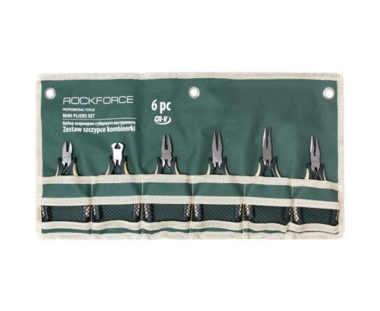 Мини набор шарнирно-губцевого инструмента ROCKFORCE 6 предметов RF-50615 