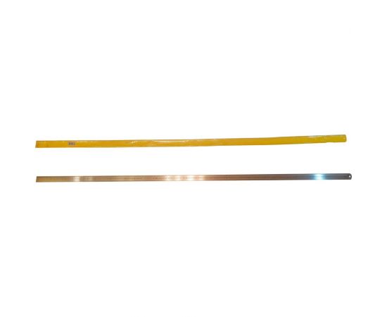 Металлическая линейка Буревестник с двусторонней шкалой, 2000x38x1.5 мм 277 