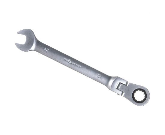 Гаечный комбинированный ключ с трещоткой КВАЛИТЕТ 12 мм ККТ-12Ш 6656136 
