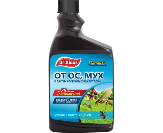 Запасной флакон концентрат от мух, ос и других летающих насекомых Dr.Klaus 1 л DK04240011 
