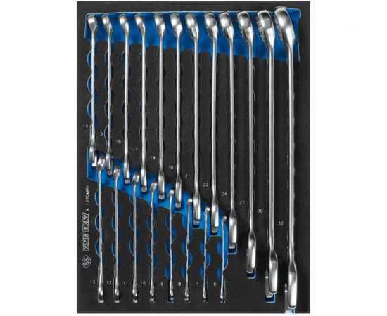 Набор комбинированных ключей KING TONY ложемент, 20 предметов 9-12D20MRV 