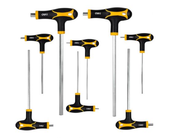 Набор шестигранных ключей DELI DL233108 98338 