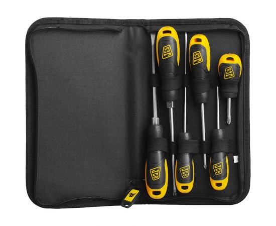 Набор отверток JCB 7 предметов, чехол JSD019 