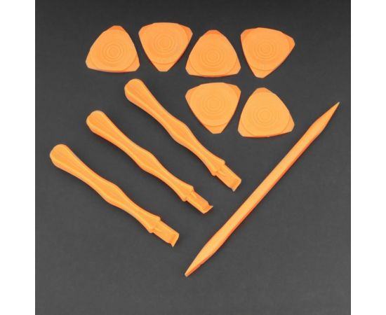 Набор инструментов для вскрытия корпуса мобильной техники Cablexpert TK-OP-01R 10 предметов 