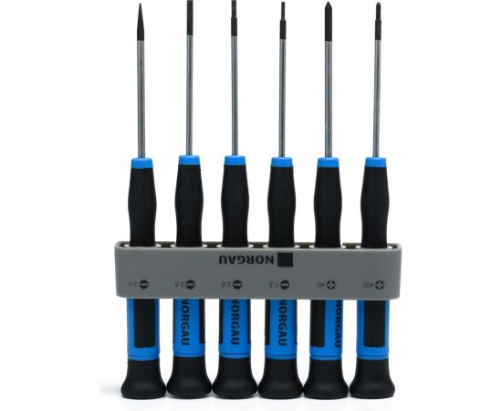 Набор микроотверток NORGAU Precision N140PRS 6 предметов 062250002 – изображение 2