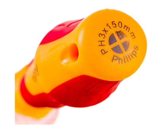 Крестовая отвертка Sturm 1040-17-PH3-150 ДИЭЛЕКТРИЧЕСКАЯ, эрго ручка, PH3х150мм – изображение 2