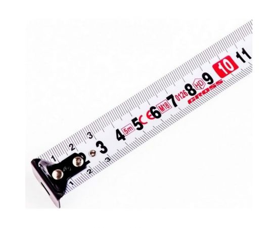 Рулетка Komfortabel, 5 м х 25 мм обрезиненный корпус GROSS 32562 – изображение 3