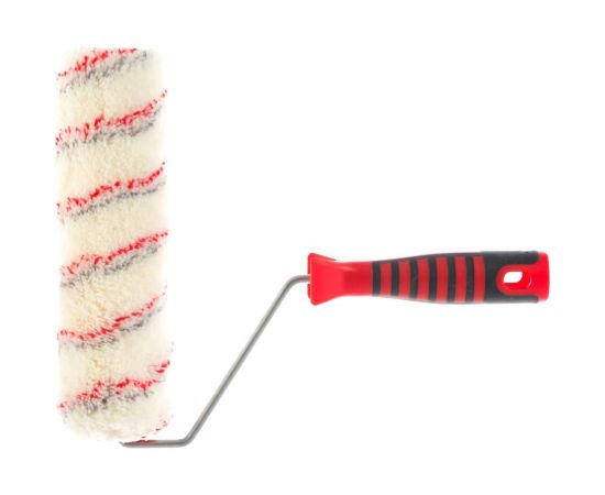 Валик с двухкомпонентной ручкой 250 мм MATRIX Нейлон Люкс 80653 – изображение 3