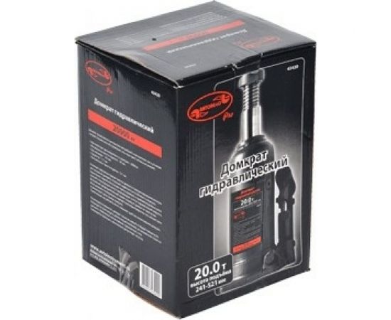 Гидравлический домкрат АвтоDело Professional 20 т, 244-448 мм 43420 14770 – изображение 3