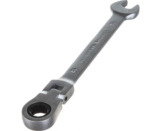 Гаечный комбинированный ключ с трещоткой КВАЛИТЕТ 12 мм ККТ-12Ш 6656136 – изображение 3