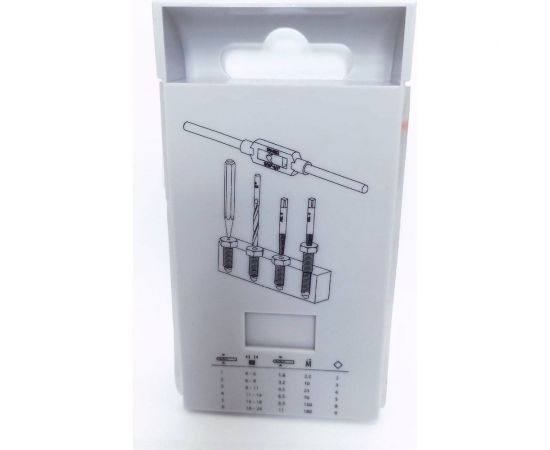 Набор экстракторов GSR Nr. 1-5 M3-M18, 5 предметов 00710010 – изображение 3