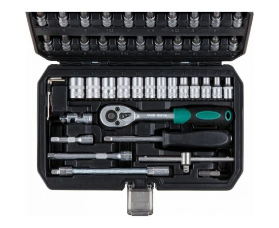 Набор инструментов ВОЛАТ 1/4"" 6 граней, 46 предметов 18550-46 – изображение 3