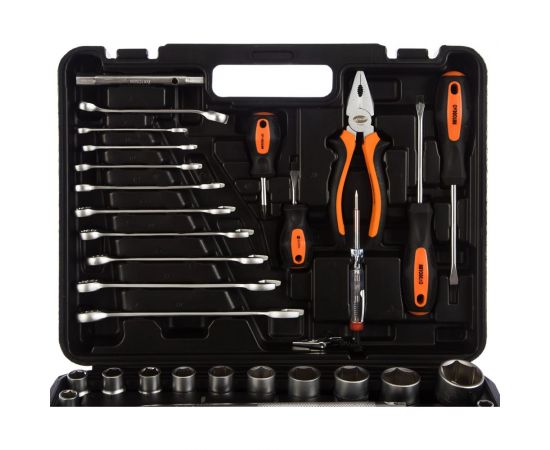 Набор инструмента АвтоDело 1/2" DR 1/4" DR 64 предмета 39860 13418 – изображение 3