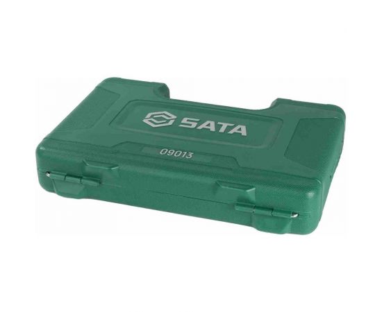 Набор торцевых головок из 88 предметов под воротки 1/4 и 1/2 дюйма Sata метрический 09013 – изображение 4