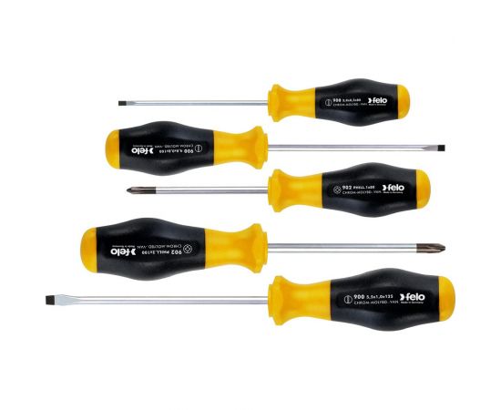 Набор отверток Felo SL/PH, 5 шт. + нож Акция 90095258 – изображение 4