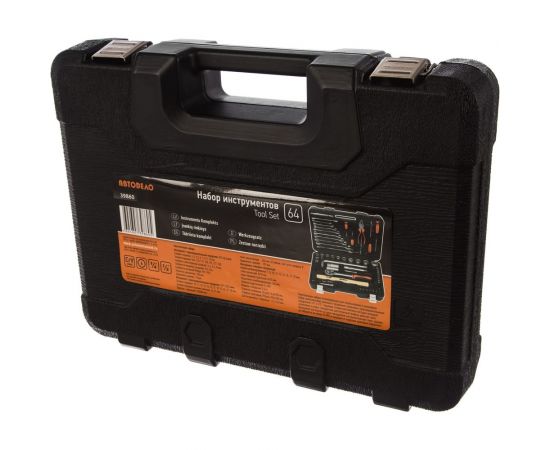 Набор инструмента АвтоDело 1/2" DR 1/4" DR 64 предмета 39860 13418 – изображение 4