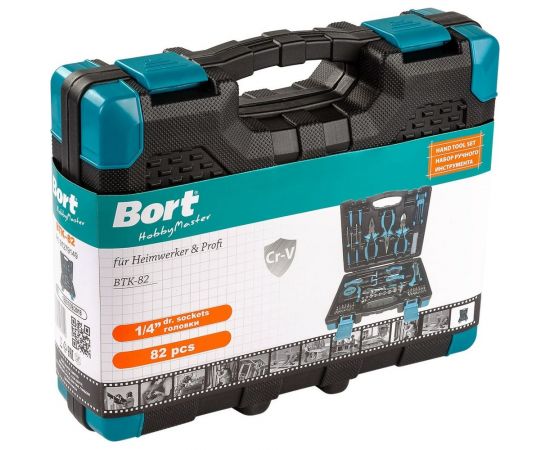 Набор ручного инструмента BORT BTK-82 91279149 – изображение 4