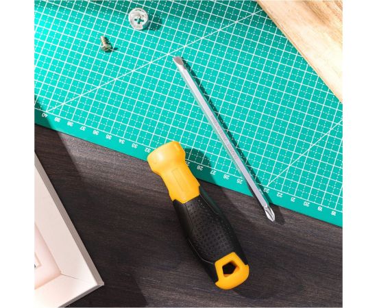 Двухсторонняя отвертка DELI DL626001 PH2+SL6x100 мм 98378 – изображение 4