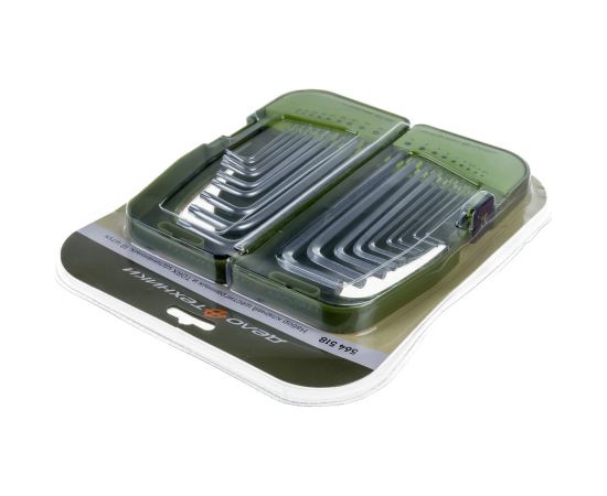 Набор Шестигранных 1.5,2,2.5,3,4,5,6,7,8,10 мм и TORX ключей Дело Техники 18 предметов 564518 – изображение 5