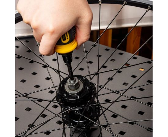 Двухсторонняя отвертка DELI DL626010 с трещоткой, PH2+SL6x85 мм 98381 – изображение 5