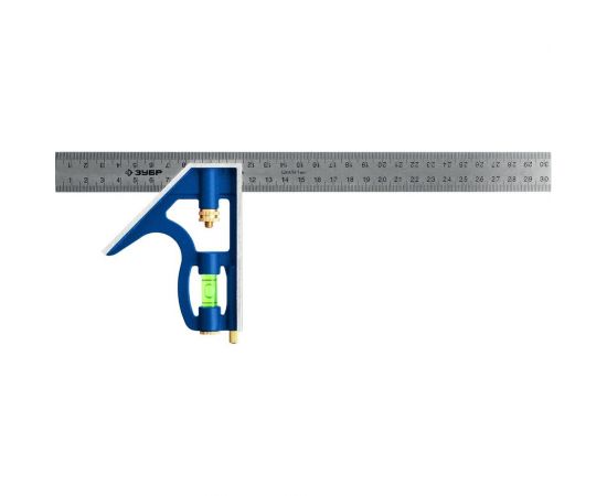 Комбинированный многофункциональный угольник ЗУБР Профессионал 300 мм 3436_z02 – изображение 5