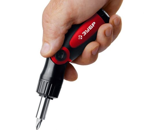 Отвертка с насадками Зубр МАСТЕР 25161-H31 – изображение 6