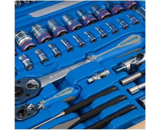 Универсальный набор инструментов KING TONY 81 предмет 7581MR – изображение 7