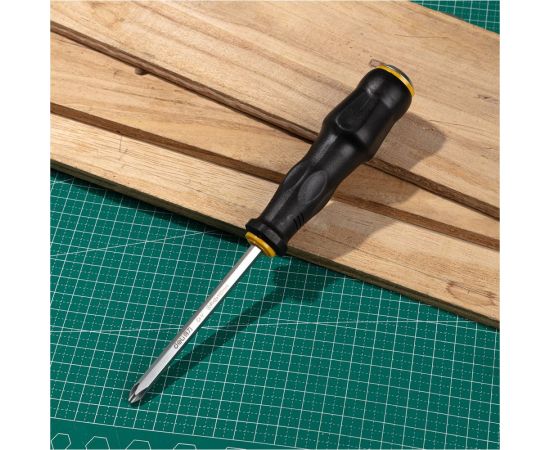 Ударная крестовая отвертка DELI dl627004 со сквозным хвостовиком, PH2x100 мм 104549 – изображение 8