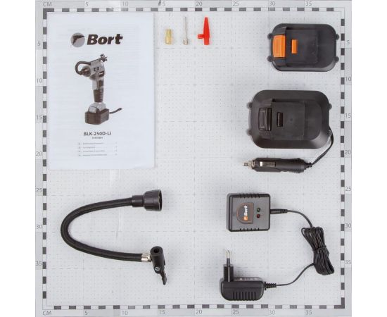 Автомобильный компрессор BORT BLK-250D-Li 93410884 – изображение 8