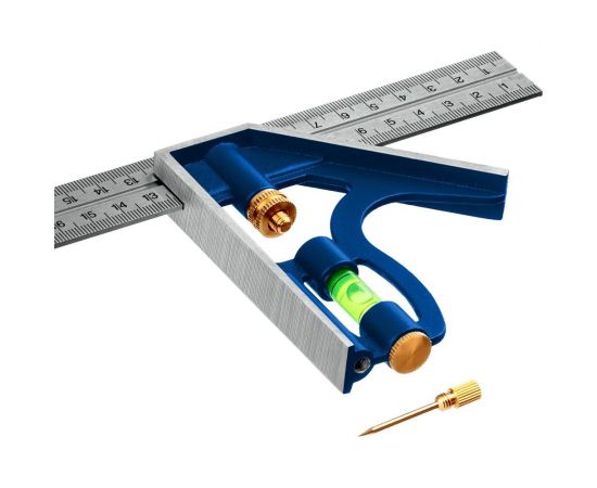 Комбинированный многофункциональный угольник ЗУБР Профессионал 300 мм 3436_z02 – изображение 8