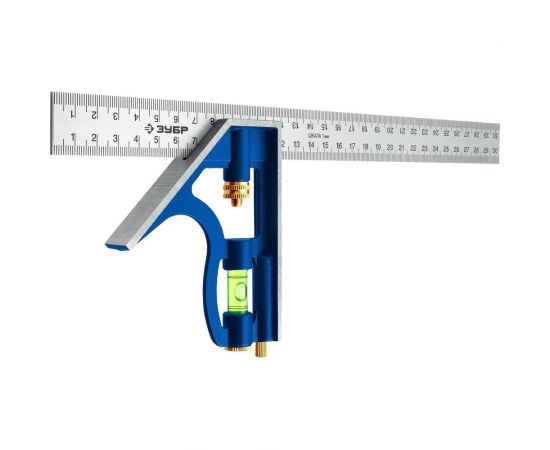 Комбинированный многофункциональный угольник ЗУБР Профессионал 300 мм 3436_z02 – изображение 9