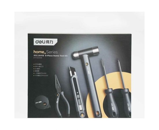 Набор ручного инструмента DELI Home Series HT0006 6 предметов 104621 – изображение 10
