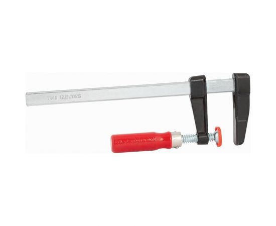 Короткая F-образная струбцина IZELTAS 100 мм 7310301005 