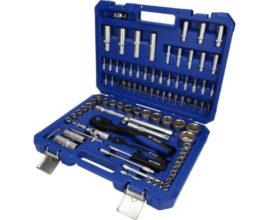 Комплект торцевых ключей Brilliant Tools, 94 шт, 1/4"", 1/2"" BT023094 