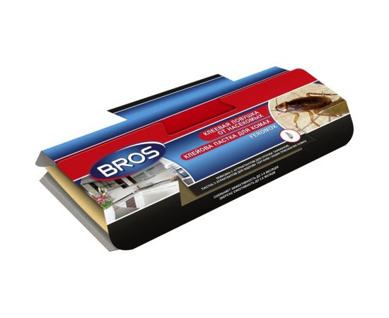 Клеевая ловушка-домик Bros для отлова тараканов, с феромоном 725529 