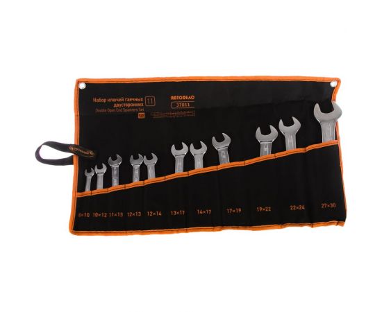 Набор рожковых ключей Professional 11шт сумка АвтоDело 37011 10863 