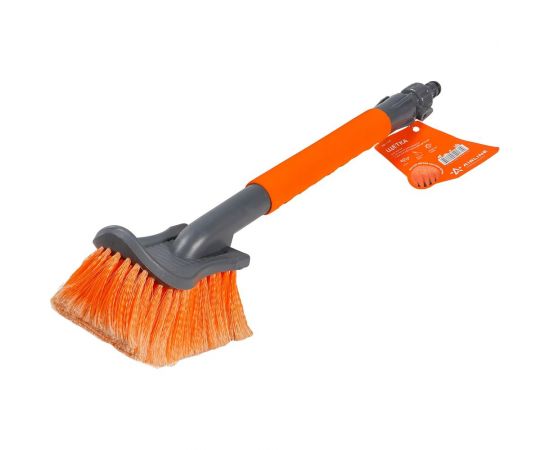 Щетка для мытья Airline AB-I-05 с насадкой для шланга, с мягкой распушенной щетиной 40 см 