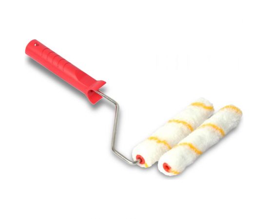 Малярный мини-валик VIRTUS Полиамид в ��боре, 160 мм, ручка и 2 валика 002218160 