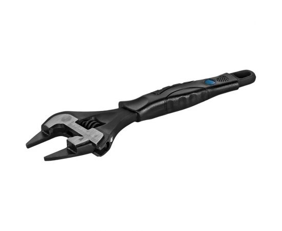 Разводной ключ КОБАЛЬТ 200 мм, с тонкими губками, ширина захвата 40 мм, двухкомпонентная р-ка CR-V 798-072 