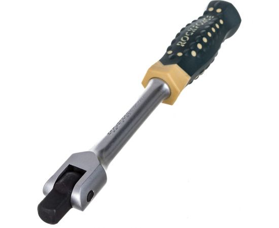 Шарнирный вороток с противоскользящей пластиковой рукояткой 250мм 1/2 ROCKFORCE RF-8014250 